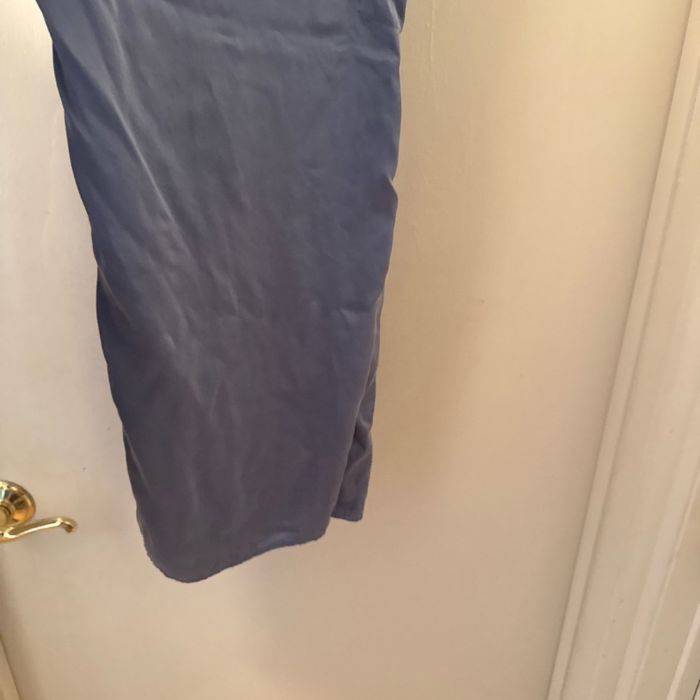 lunya good in bed blue silk pj pants sz s - Picture 5 of 9